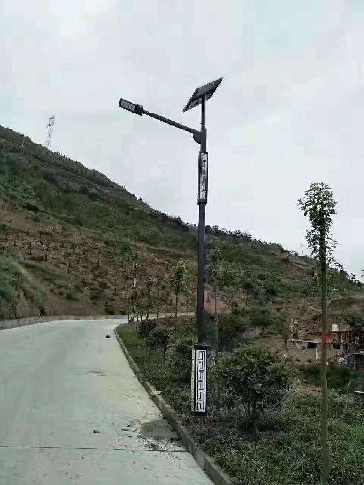 武穴市仿古太阳能路灯
